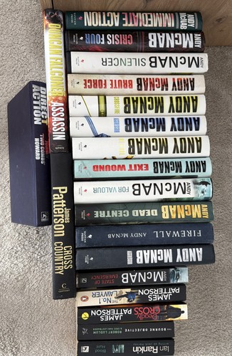 Andy mcnab hard back books - mcnab,