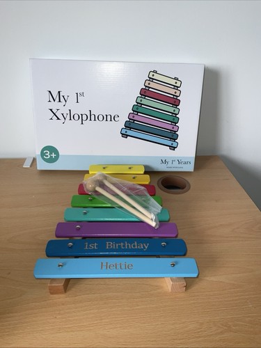 Personalised wooden xylophone - wooden,