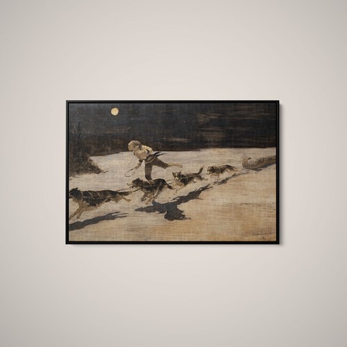 Frederic remington huskie - remington,