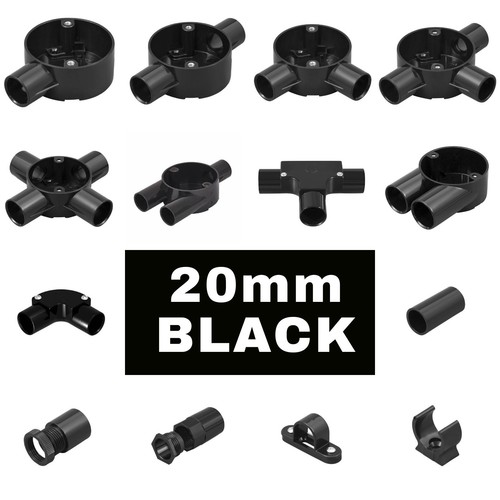 Bendex plastics 20mm black - plastics,