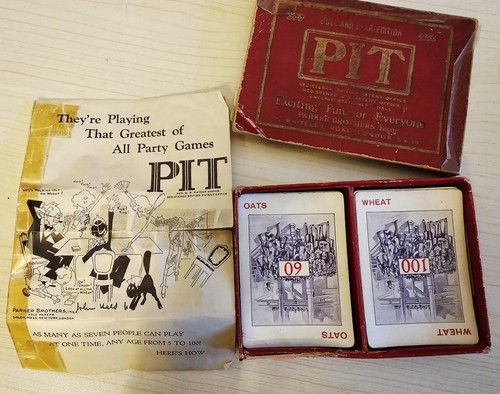 Vintage card game pit - game, pit,