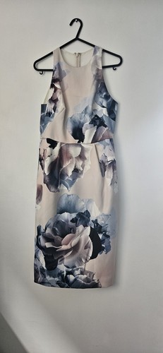 Coast satin floral dress - coast,