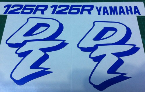 Brilliant blue yamaha - x,