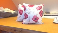 ONE HANDMADE CUSHION COVER IN