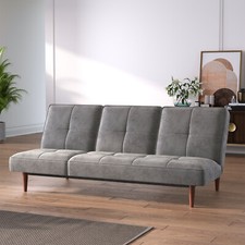 Folding 3 Seater Sofa Bed