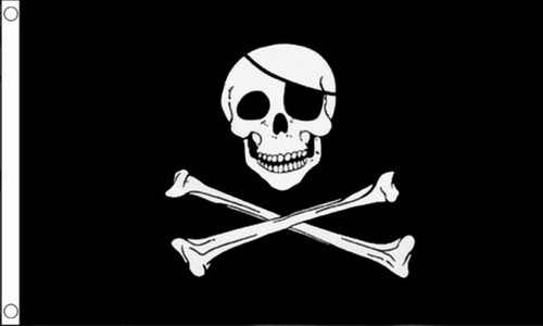 Skull and crossbones - and,