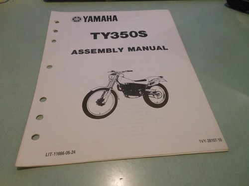 Yamaha oem ty350s assembly - yamaha,