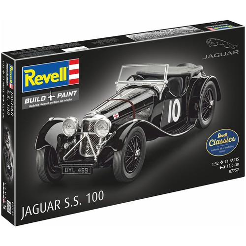 Revell jaguar 100 classic - revell,