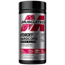 MUSCLETECH HYDROXYCUT HARDCORE SUPER ELITE CAPS 100 ?Fast Delivery?