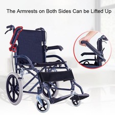 Wheelchair simple folding - simple,