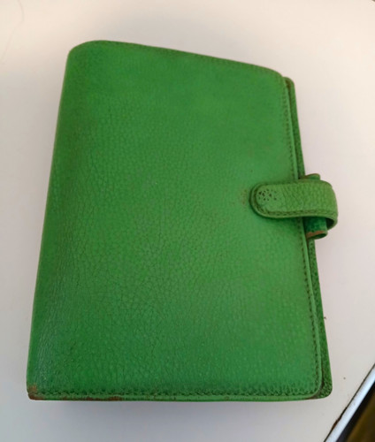 Filofax leather ring binder - filofax,