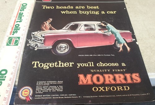 1958 morris oxford uk - 1958,