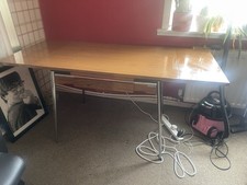 Vintage Retro 60s French Supermatic Le Tubmenager by Brevet Dining Table