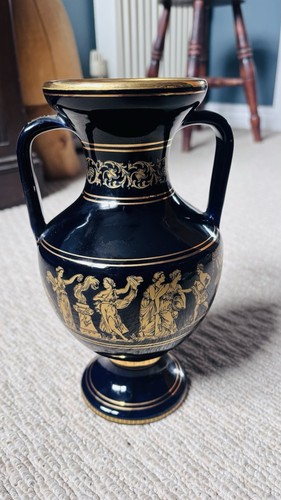 Vintage greek amphora vase - greek,