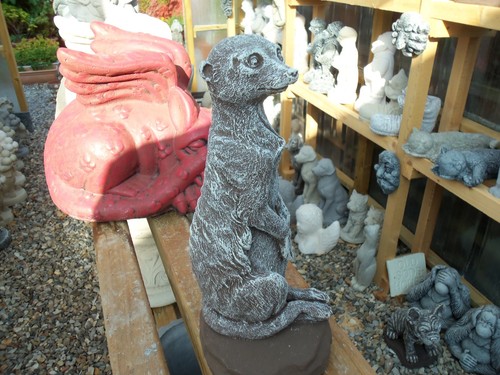 Concrete garden statue - ,