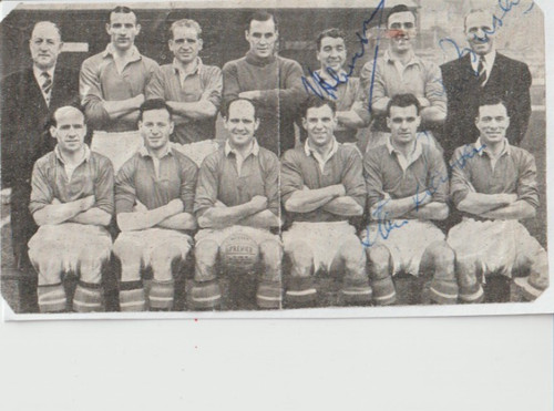 Manchester united hand signed - manchester,