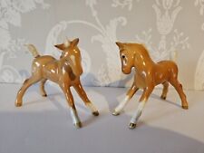 Beswick Palomino Foals Small Stretched Facing Right No. 815 Perfect Condition