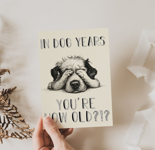 Birthday card from the - card, dad