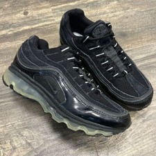 Nike Air Max 24-7 YOUTH Size 5.5 Shoes Black NO INSOLES Used** 401257-006