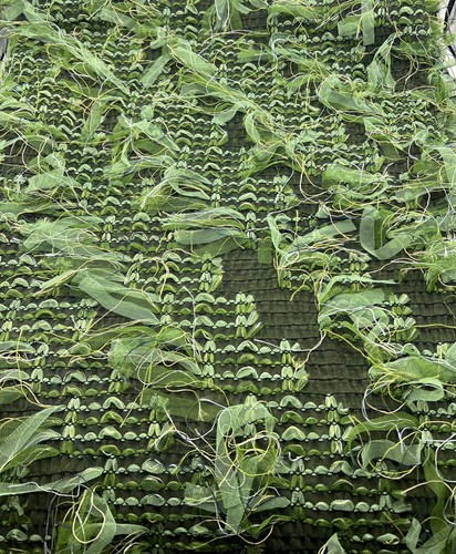 Green mix textured mesh - mix,