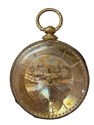 18k gold berthoud adams co - gold, &