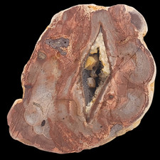 Natural Geode Crystal Rock Mineral Specimen Polished Nodule 550g Thunderegg