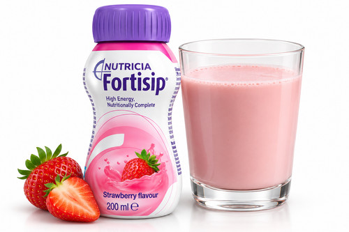 Forti sip strawberry 200ml x24 - forti,