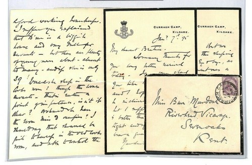 Letter military kildare - gb,