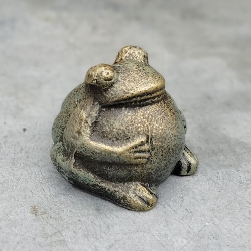 Cute iron frog toad - cute, garden