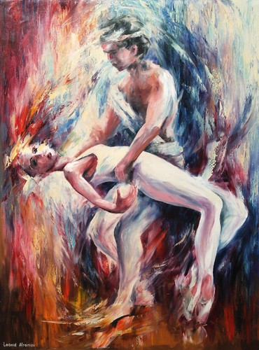 Leonid afremov pas deux - afremov,,