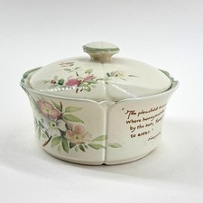 Vintage Royal Winton 1977 The Country Diary Collection Lidded Sugar Bowl
