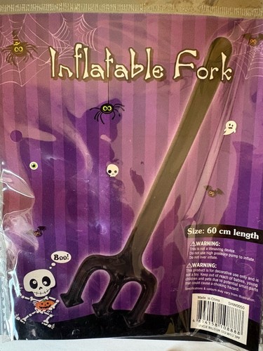 Halloween inflatable fork - inflatable,