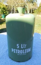 VINTAGE GREEN ENAMEL PETROL