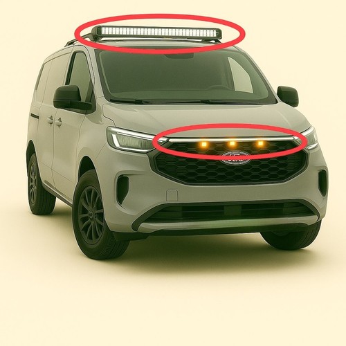2024 ford transit custom - 2024+, led