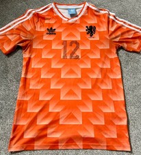 Netherlands Retro Adidas Original 1988 Home Football Shirt S Small Mens