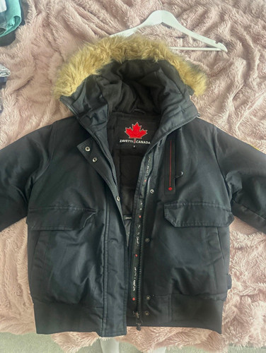 Zavetti canada black hooded - zavetti,