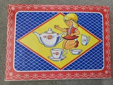 Dolls' china tea set boxed