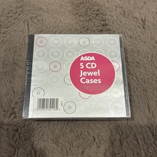 5 CD Jewel Cases Sealed