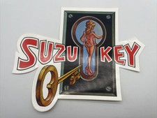 Suzuki Suzu Key Vintage Decal