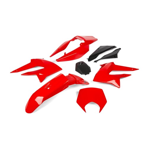 Fairing kit pieces red str8 - pieces,