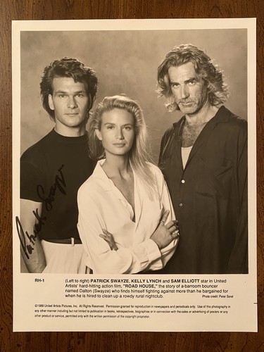 Patrick swayze signed - swayze,