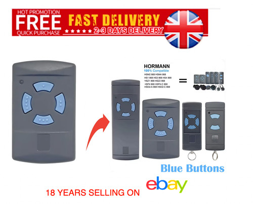 Hormann garage door - door, remote