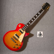 Blitz by Aria Pro II Les Paul Standard Type Cherry Sunburst Ship From Japan #3