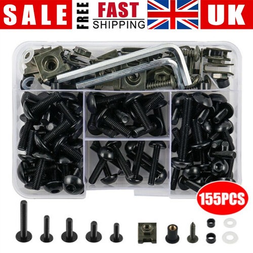 155pcs aluminum fairing bolts - 155pcs,