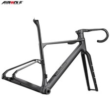 Airwolf Carbon Aero Gravel Frame T1100 700x50c UDH Disc Road/Cyclocross Bike