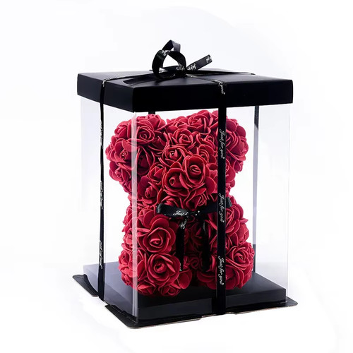 Rose bear gift - romantic, foam