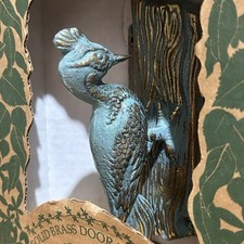 Flora Fauna Solid Brass