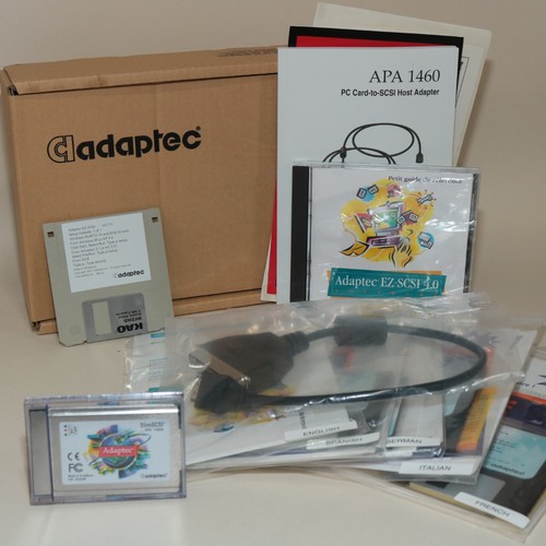 Adaptec slimscsi scsi pcmcia - adaptec,