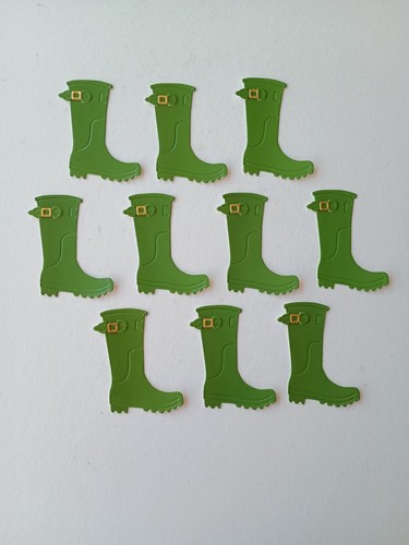 Die cut shapes wellies - die,