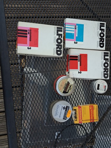 Job lot ilford agfa barfen - job,